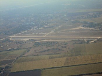 Вид на аэропорт с высоты. Автор: VLADI51.