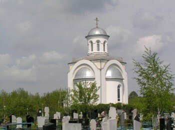 Часовня Святого Георгия-Победоносца на территории Кочубеевского кладбища.