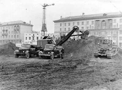 1962 год. Площадь Маяковского.