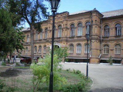 Корпус Биологического факультета во время второй мировой было ставкой Гитлера на юге Украины