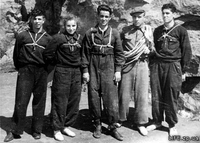 Студенты Запорожского института сельскохозяйственного машиностроения, 1954 год
