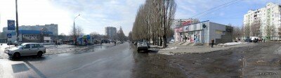 Панорама улицы Косыгина