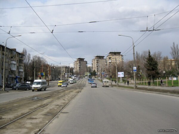 Проспект Ленина в районе автовокзала