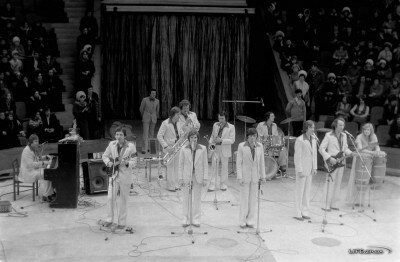 Выступление ВИА «ПЛАМЯ» на арене Запорожского цирка 22 февраля 1980 года
