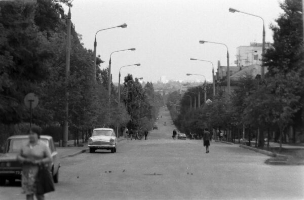 Какая же это улица в Запорожье? 1979 год