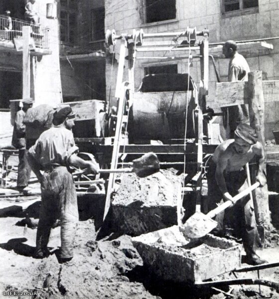 Восстановление Запорожья, 1947 год