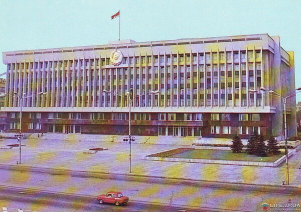 Здание обкома Компартии Украины и облсовета народных депутатов, 1978 год