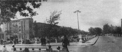 Небольшая панорама Соцгорода 1946-1950 годов