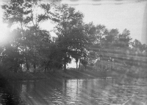 Фотография сделана в августе 1957 года. Остров Хортица. Озеро Осокоровое.