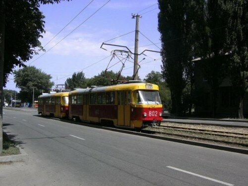 Трамвай № 802 (16 маршрут)