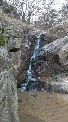 Водопад на острове Хортица