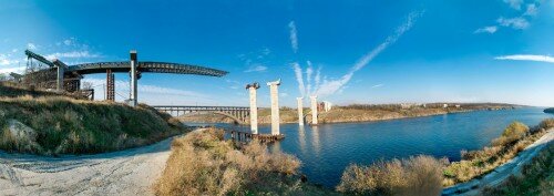 Экскурсия на строительство моста в Запорожье