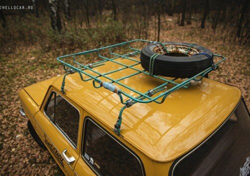 Запорожец ЗАЗ-968: багажник на крыше