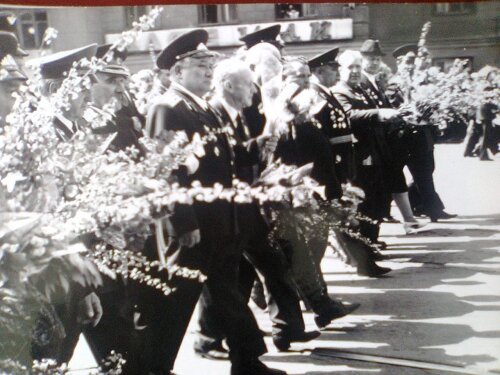 Парад Победы с участием ветеранов ВОВ 