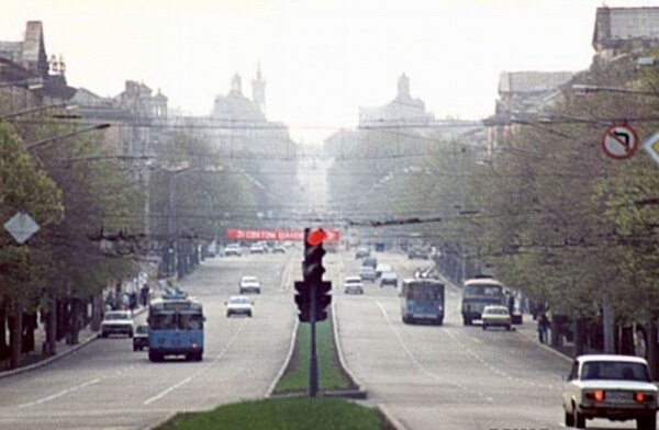 Проспект Ленина, 1980-е годы