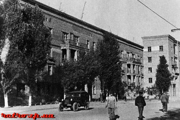 Проспект Ленина в конце 40-х годов