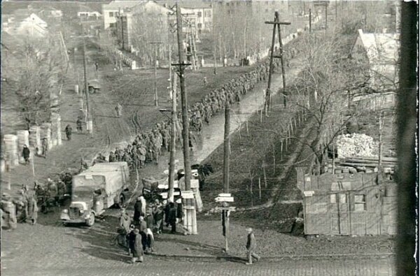 Фото времен оккупации Запорожья