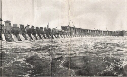 К середине мая 1931 года все бычки плотины были построены до верха