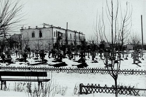 Кладбище фашистов в Запорожье