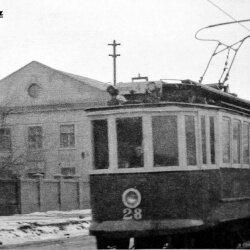 Трамвай едет по новому маршруту - Павло-Кичкас