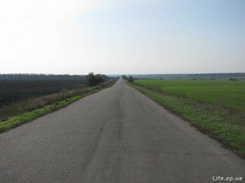 Дорога к селу Долинское