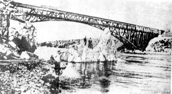 Мост на Кичкас начала 20 века.