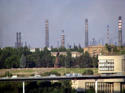 Промышленный город Запорожья