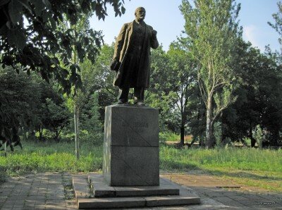 Памятник Ленину на Павло-Кичкасе
