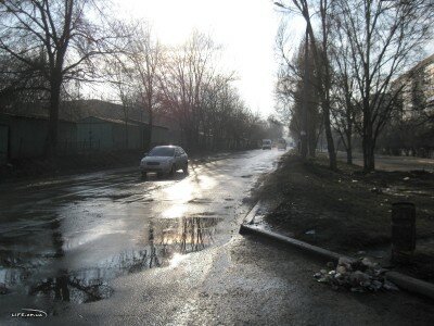 Улица Уральская в Запорожье
