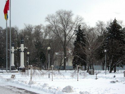 Запорожье зимой, 2011 год