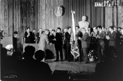 Торжественное собрание, 50 лет ЗМИ. Май 1980 года.