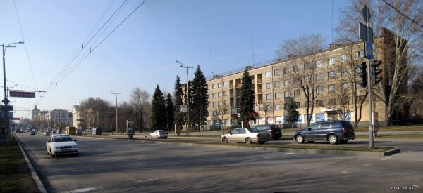 Гостиница «Днепр», проспект Ленина