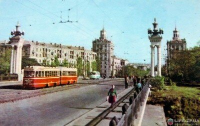 Мост на проспекте Ленина, 1964 год (60-е годы)
