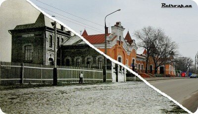 ЖД вокзал Запорожье-2 во времена Александровска и в наши дни