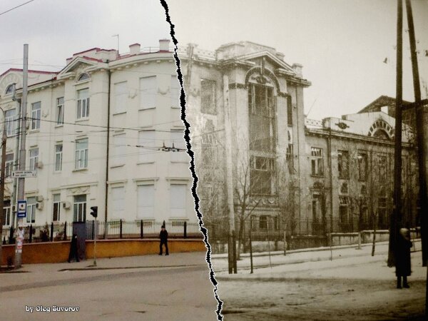 В прошлом бывшая Земская больница в Александровске, а сейчас Центральная Детская больница.