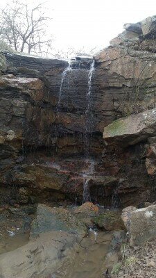 Водопад на острове Хортица