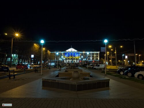 Ночной бульвар Шевченко
