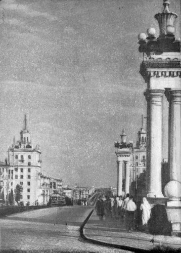 Проспект Ленина, конец 50-х годов прошлого века