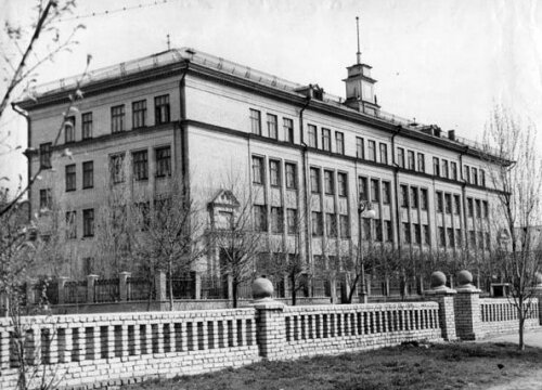 Средняя школа №22 в 50-е годы