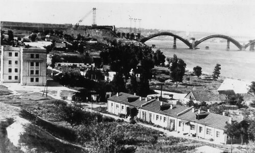 Строительство моста Преображенского, 50-е годы