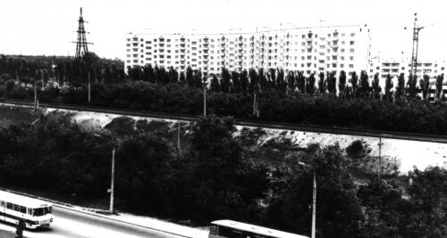 Запорожье, улица Магистральная, 1975 год