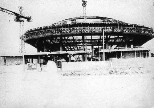 Строительство запорожского цирка (60-е годы)