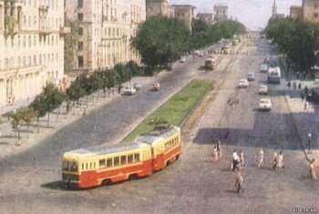 Раритетная фотография проспекта Ленина